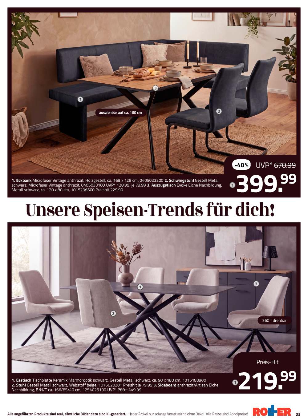 Leták Roller Prospekt, Německo - strana 3
